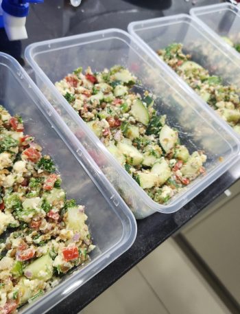 Feta Salad Meal Prep